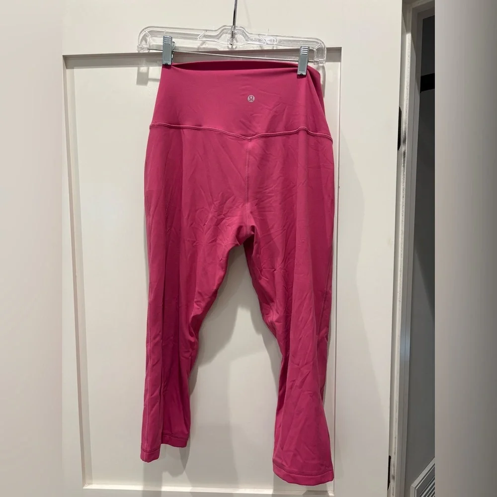 lululemon athletica Raspberry-Pink Leggings